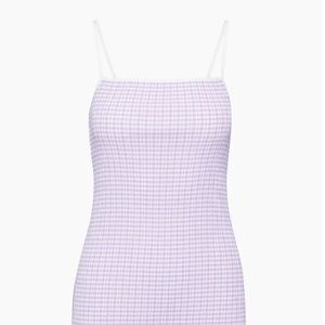 Light Purple Gingham Dress